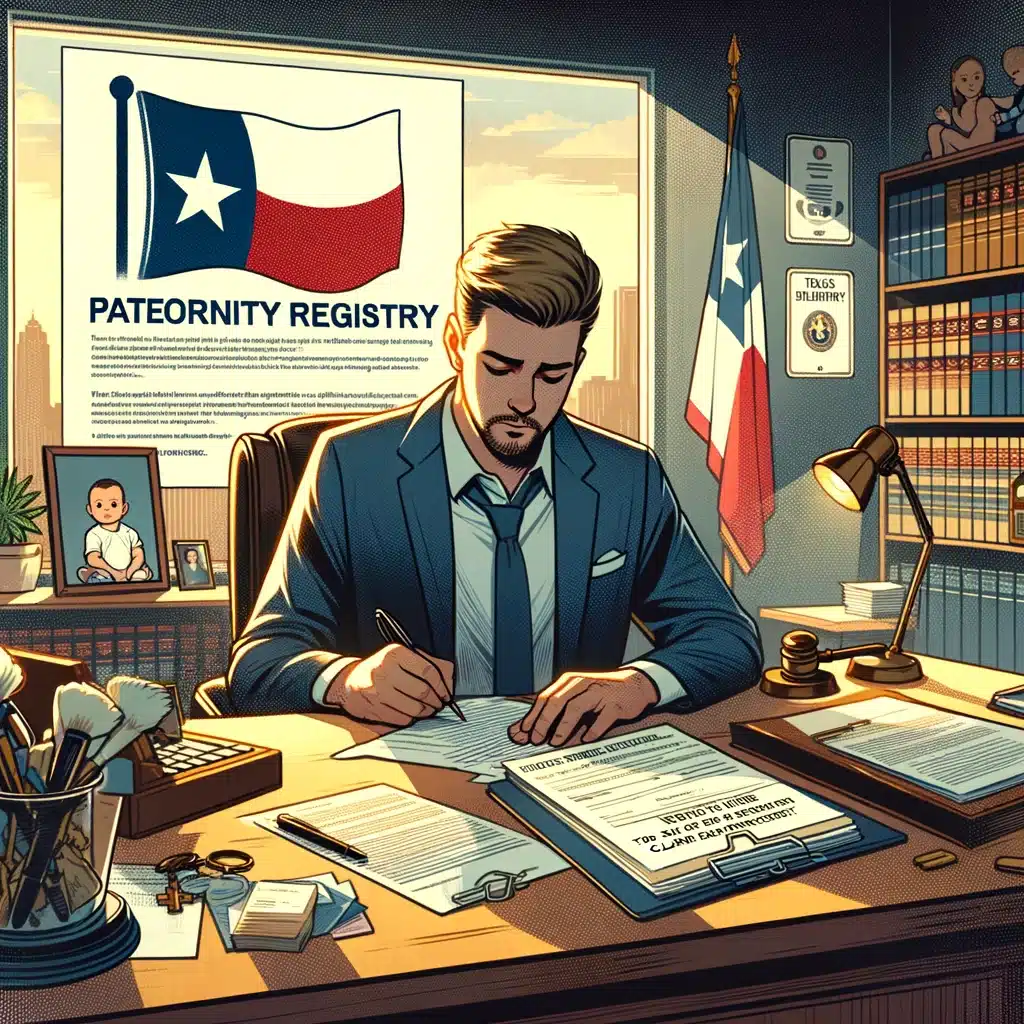 Understanding the Paternity Registry in Texas