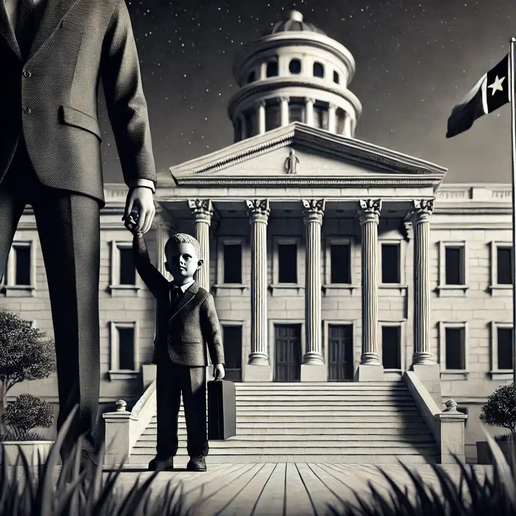 Getting a divorce when you have children but no legal representation in Texas