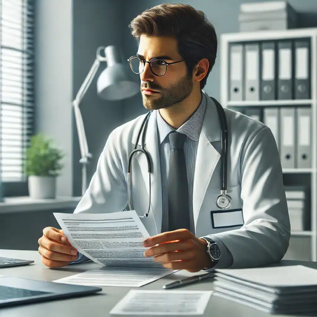 medical practice in divorce