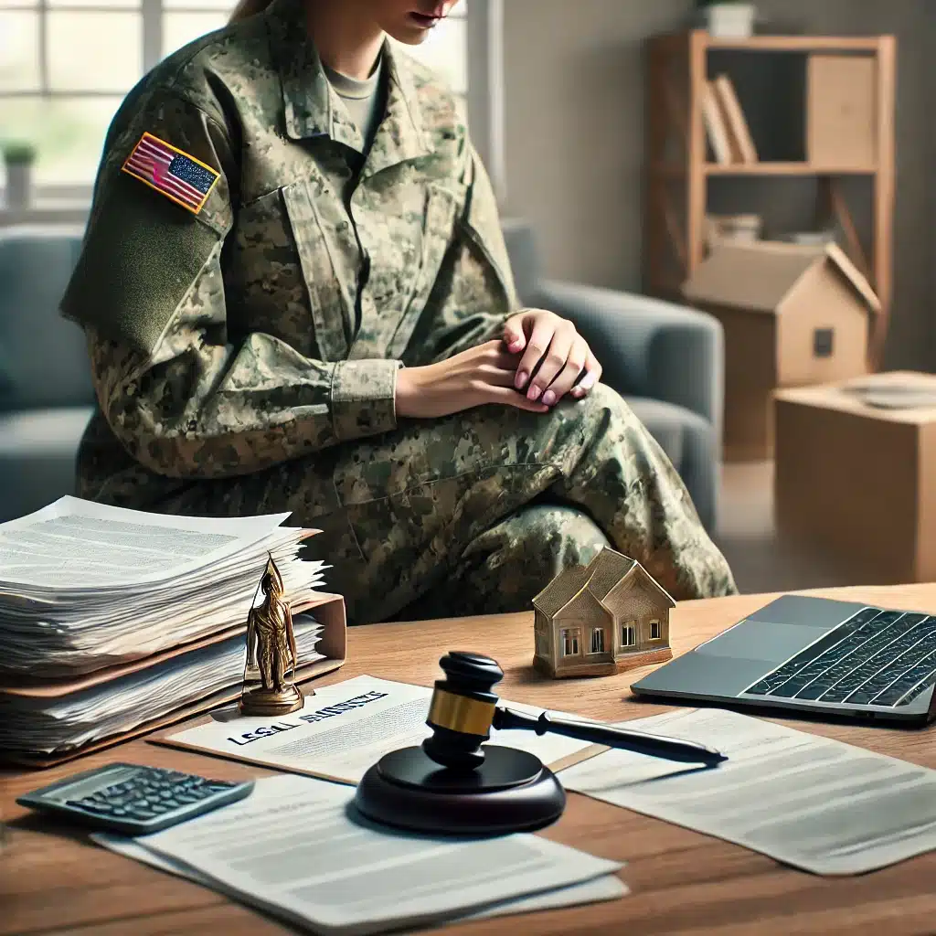 What can I do to prepare for a military divorce?