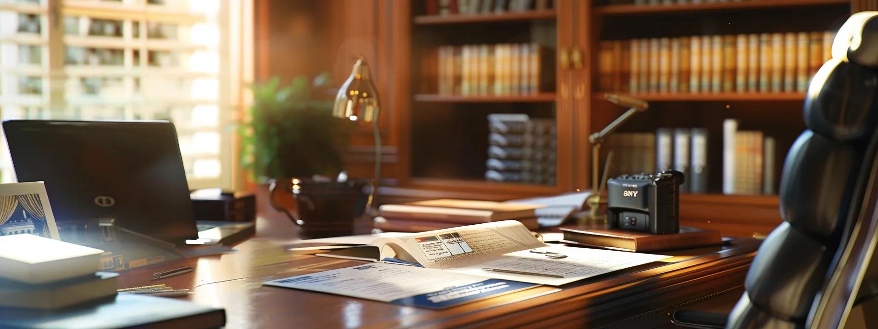 a professional lawyer's office, featuring a sleek desk with legal documents and a laptop open to a detailed alimony duration chart, reflects the serious considerations involved in determining financial support in texas divorce cases. a professional lawyer's office, featuring a sleek desk with legal documents and a laptop open to a detailed alimony duration chart, reflects the serious considerations involved in determining financial support in texas divorce cases.