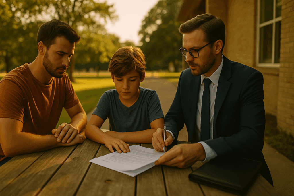 Modifying orders in Texas.