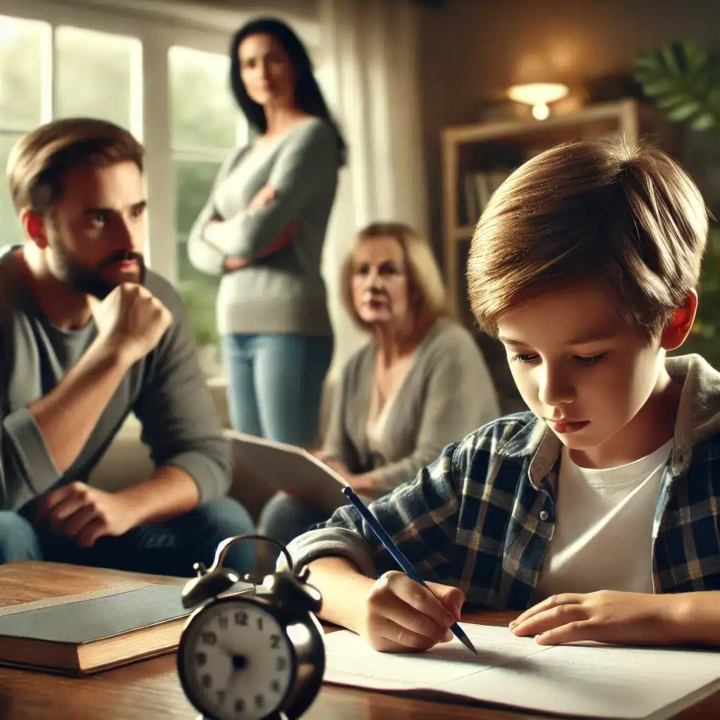 Custody arrangements for elementary school kids