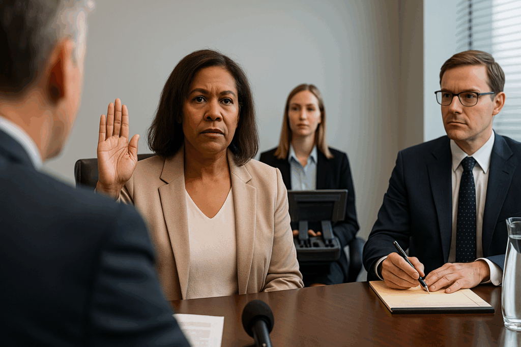 Answering Questions in a Deposition? Tips to Help You Testify Well