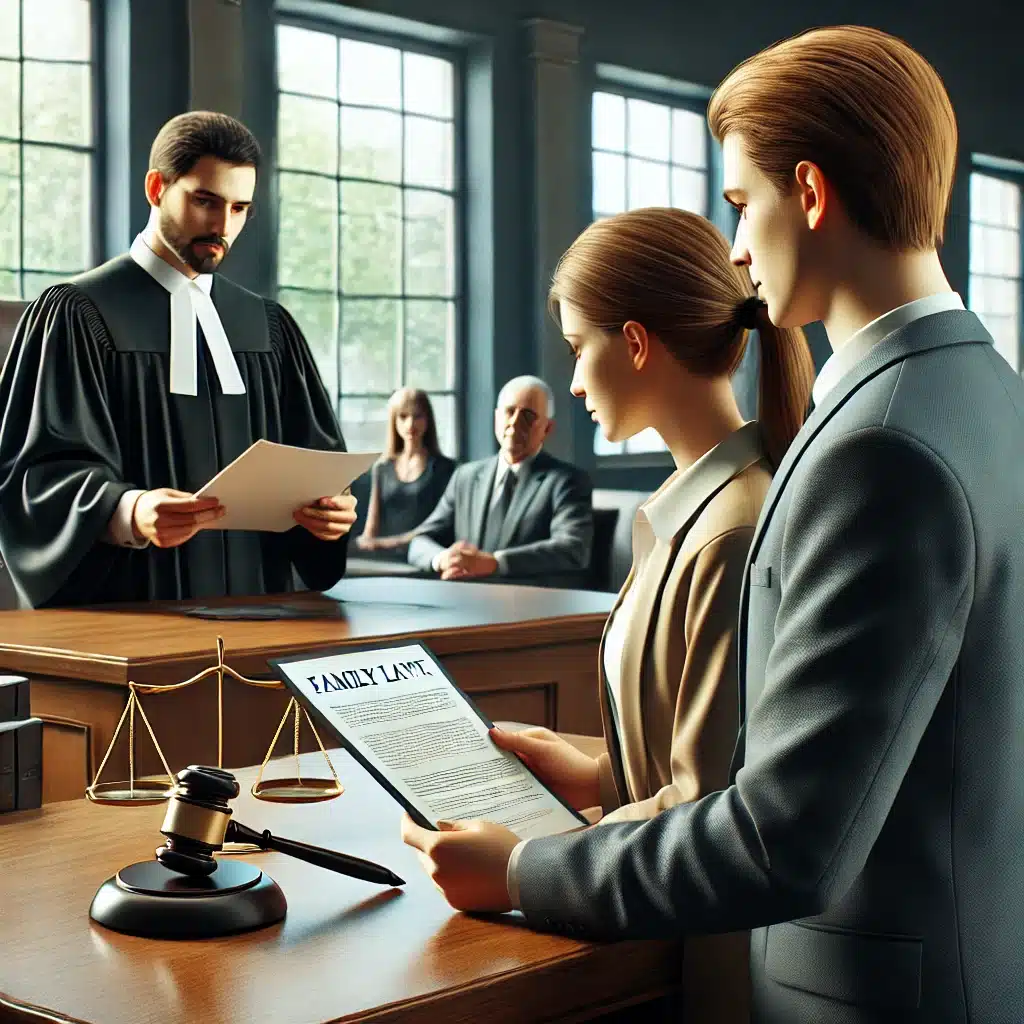 What all goes into a family law settlement?