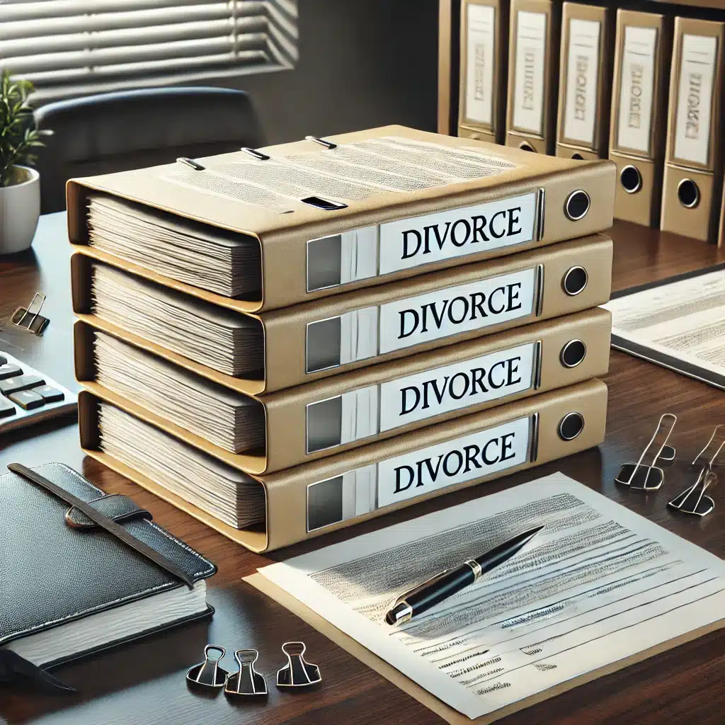 How to Organize Divorce Paperwork to Reduce Stress