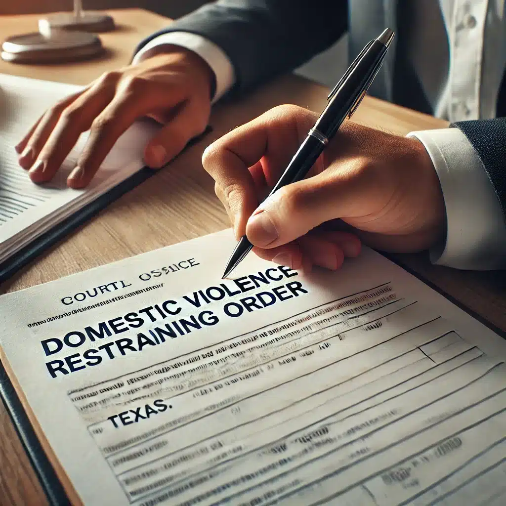 How to File for Domestic Violence Restraining Order in Texas
