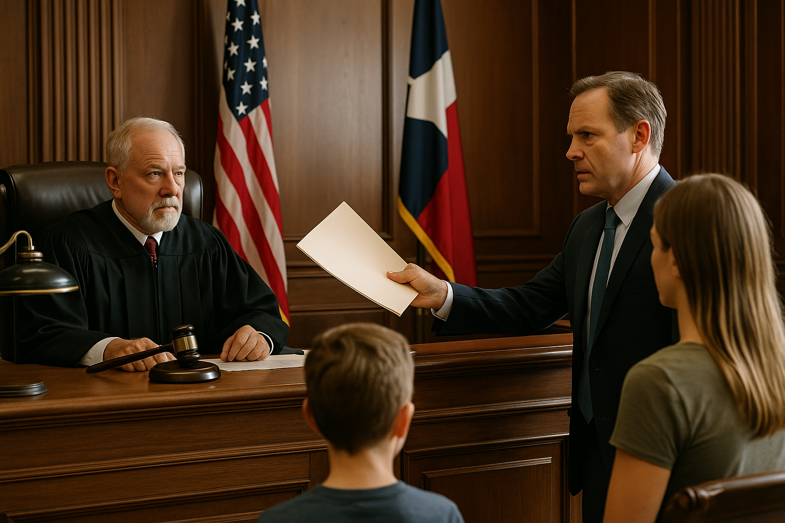 What can a court do in response to a petition to lift a geographic restriction in Texas?