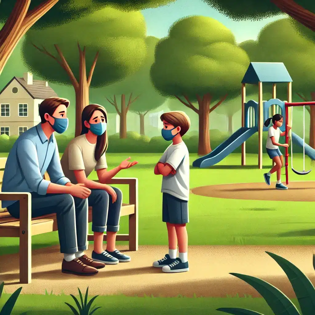 What to do if your co-parent isn’t having your child wear a mask?