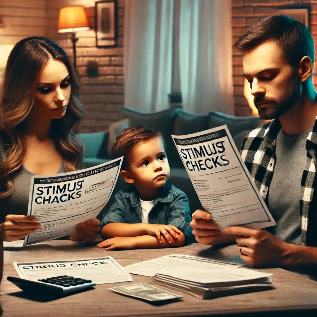 divorce effect my stimulus check