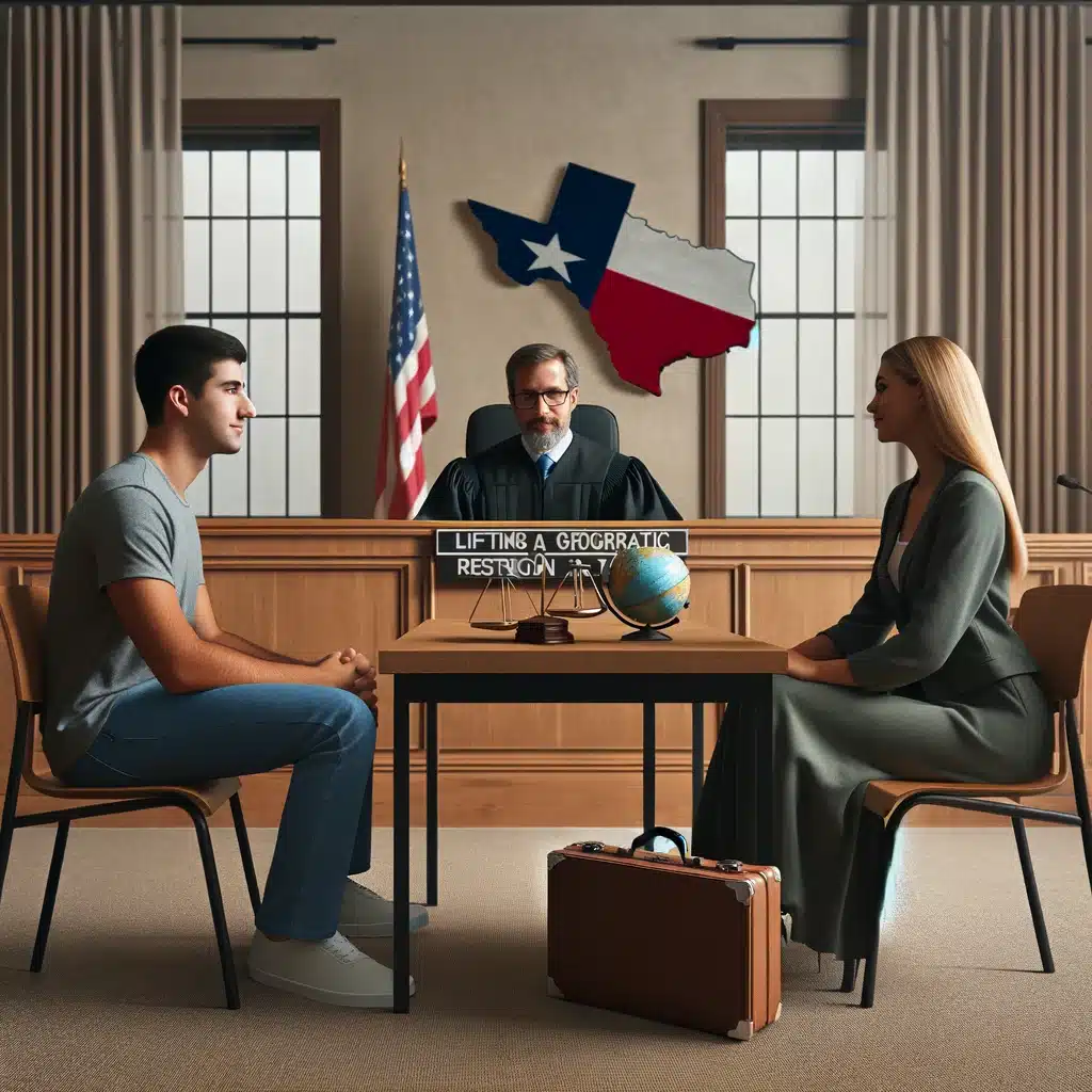 Issues related to lifting a geographic restriction in Texas