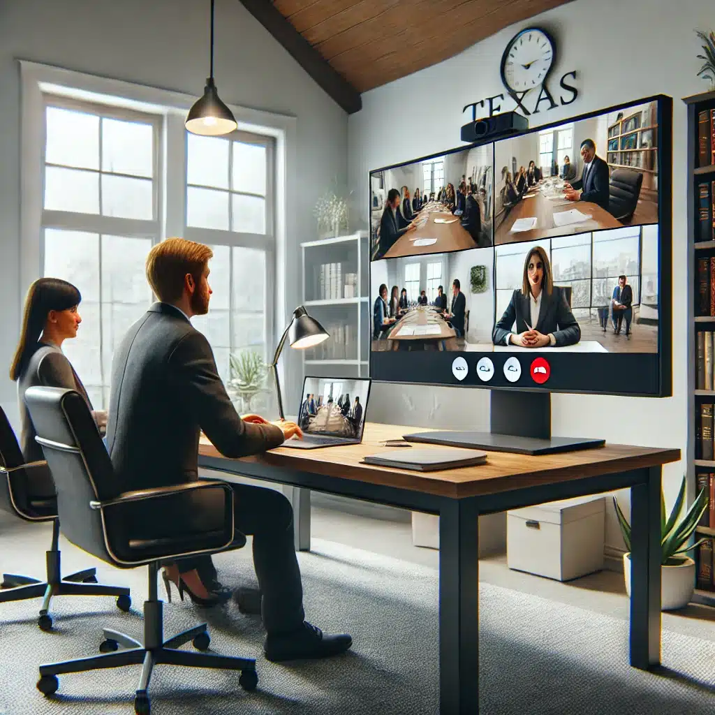 Virtual mediations in Texas