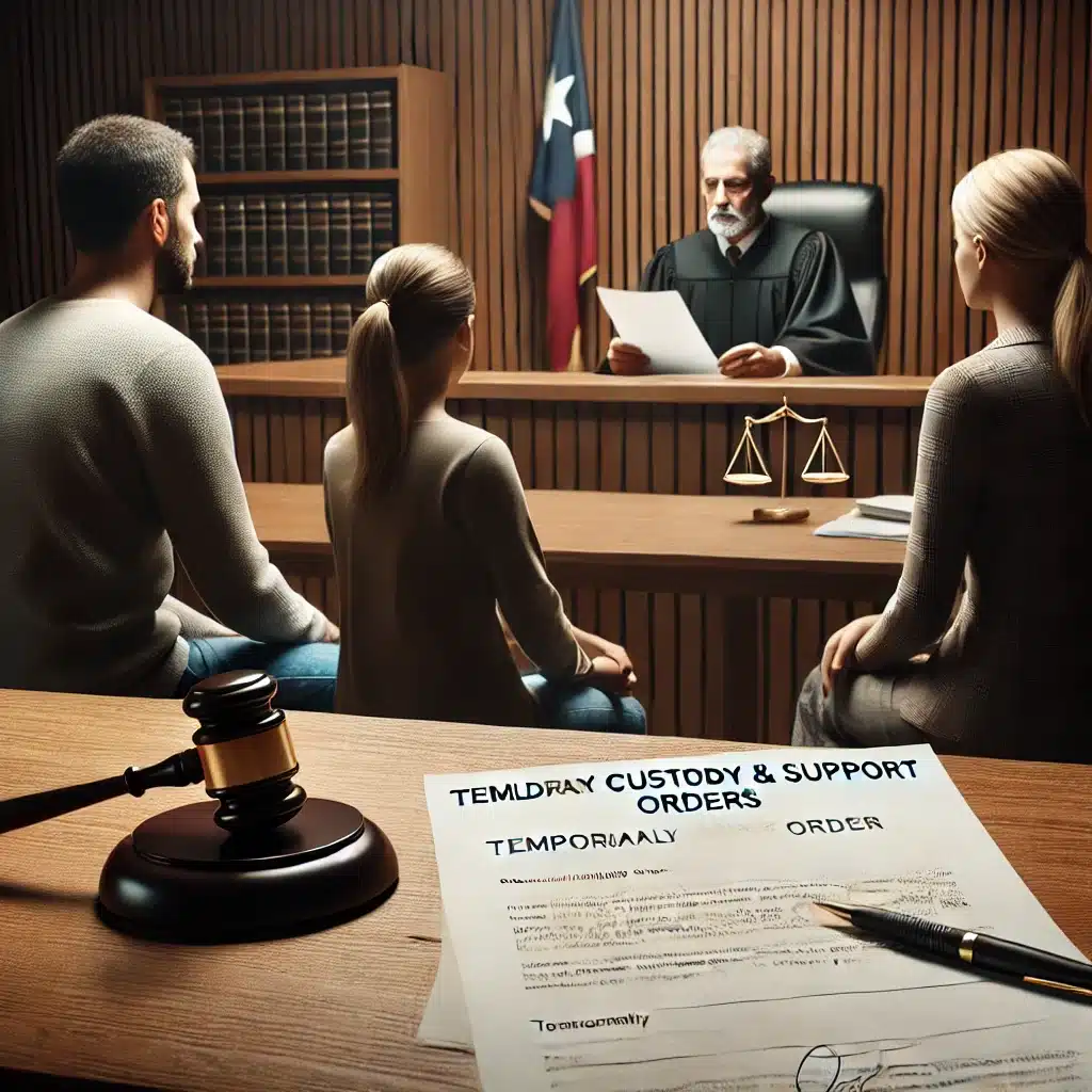 Temporary Restraining Orders and Temporary Orders in the Context of a Texas Divorce?