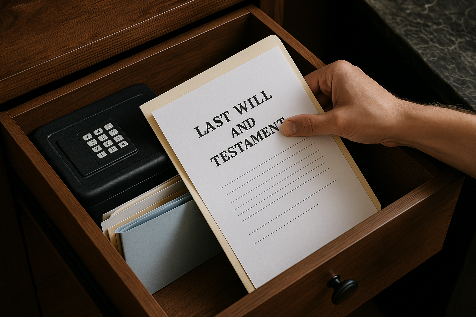 Where Is the Best Place to Keep a Will?