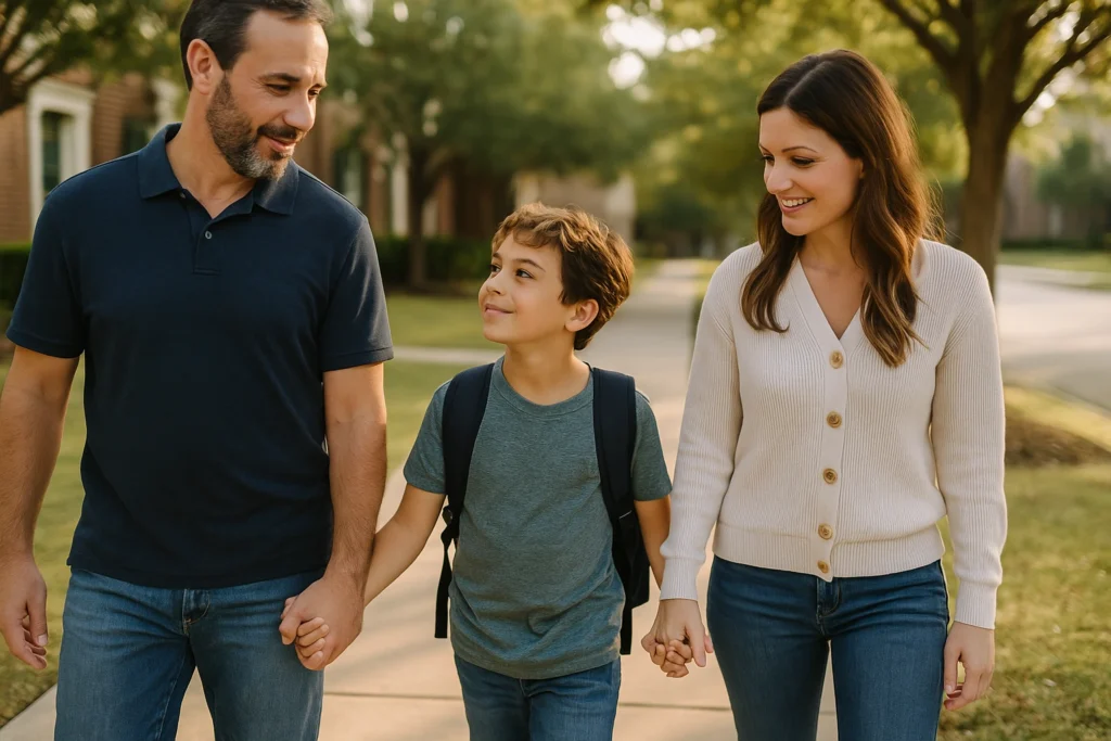 best custody split for children