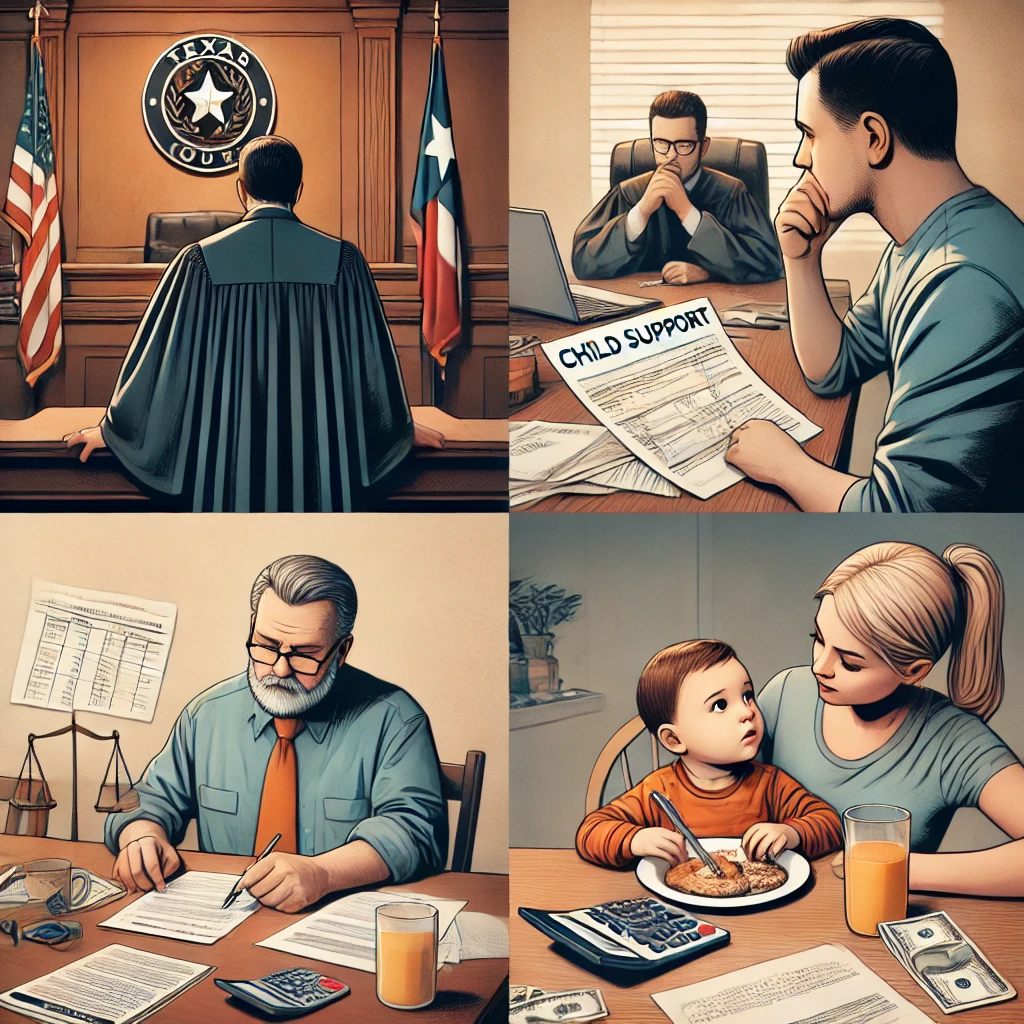 What Is Used To Determine Child Support In Texas?
