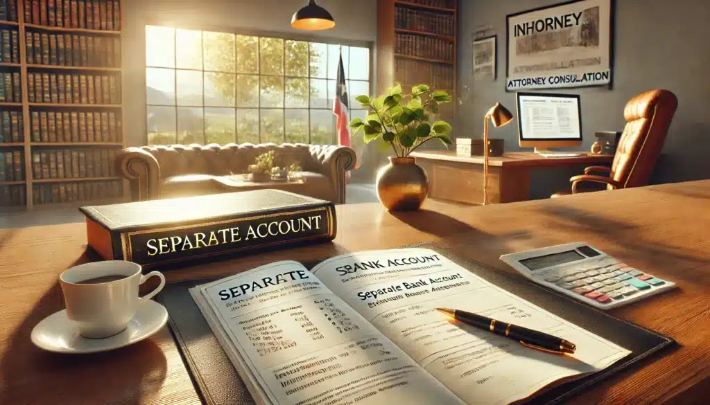 Protecting Your Separate Bank Accounts