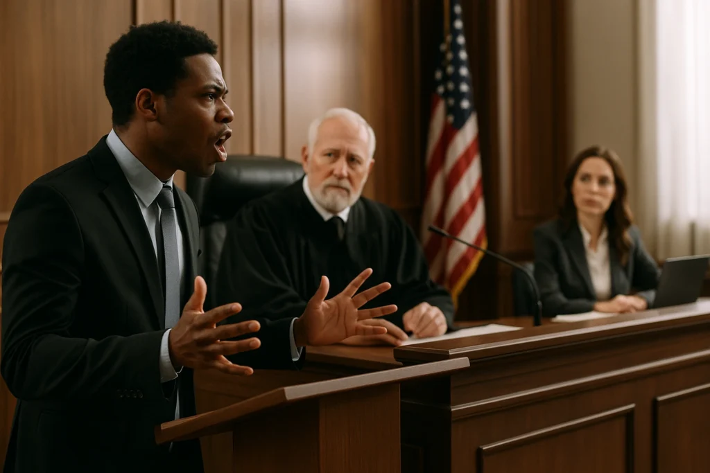 Things NOT to Do in a Court Hearing