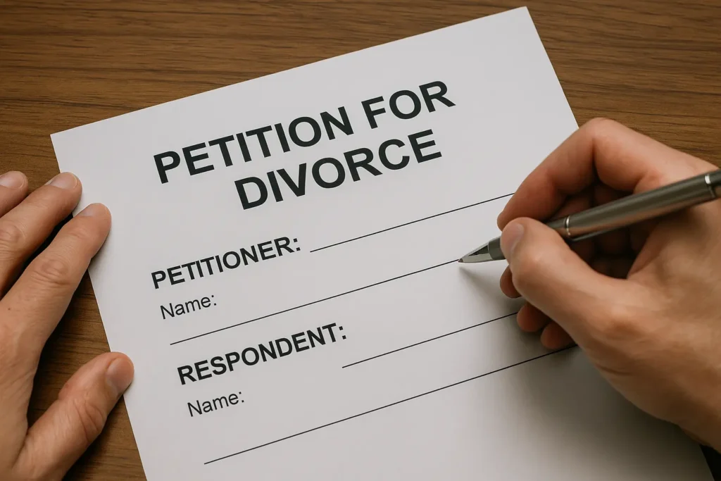 divorce petition forms