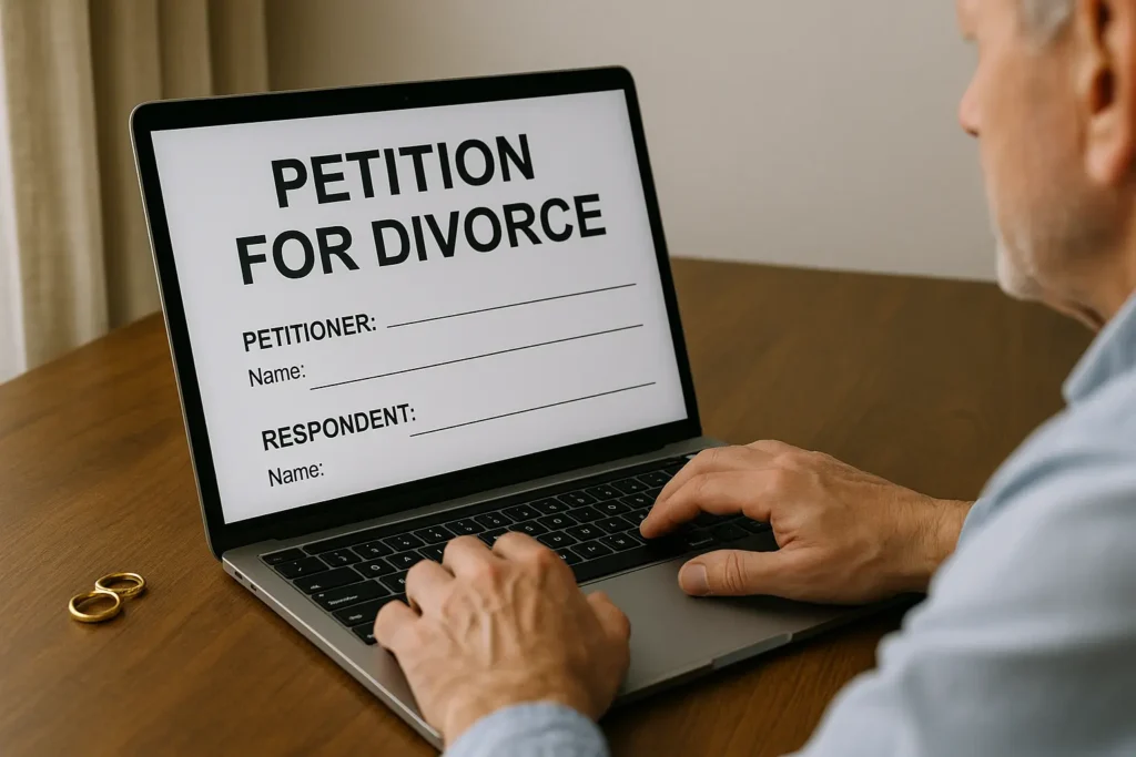 divorce petition forms