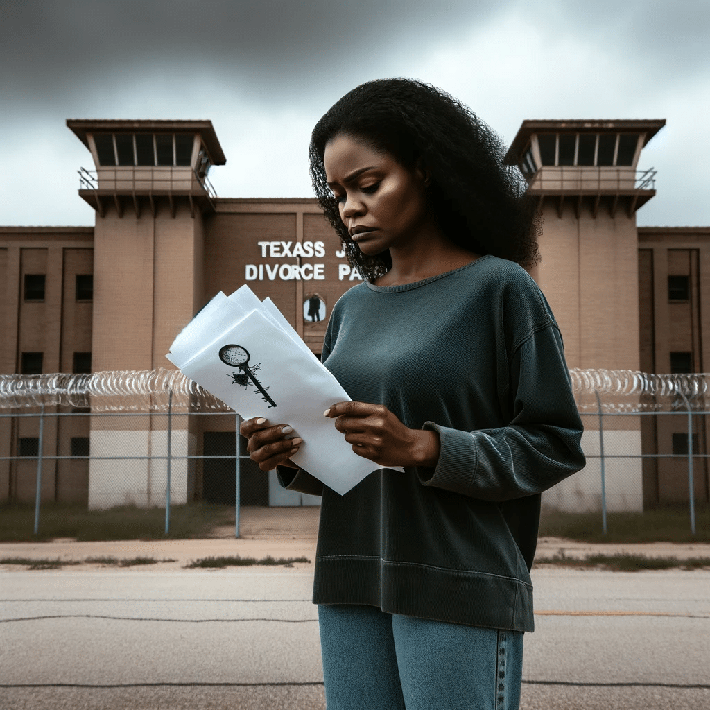 Divorcing incarcerated spouse, Texas