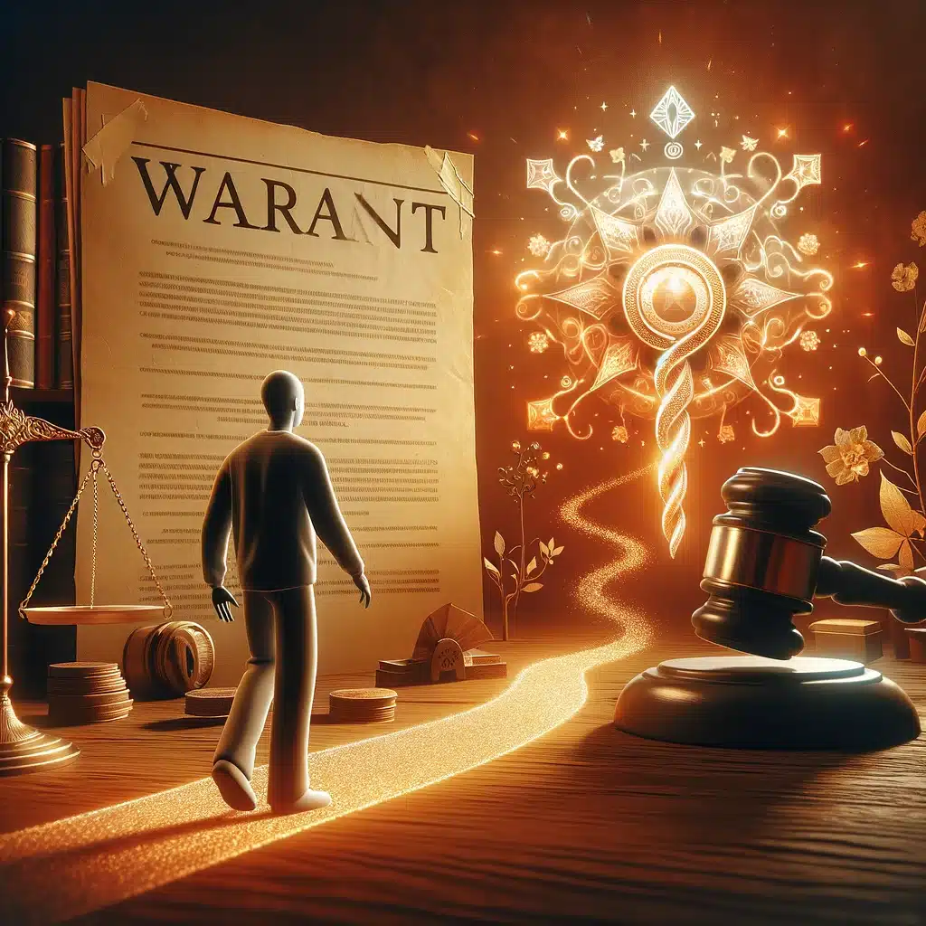 Dealing with an Active Warrant