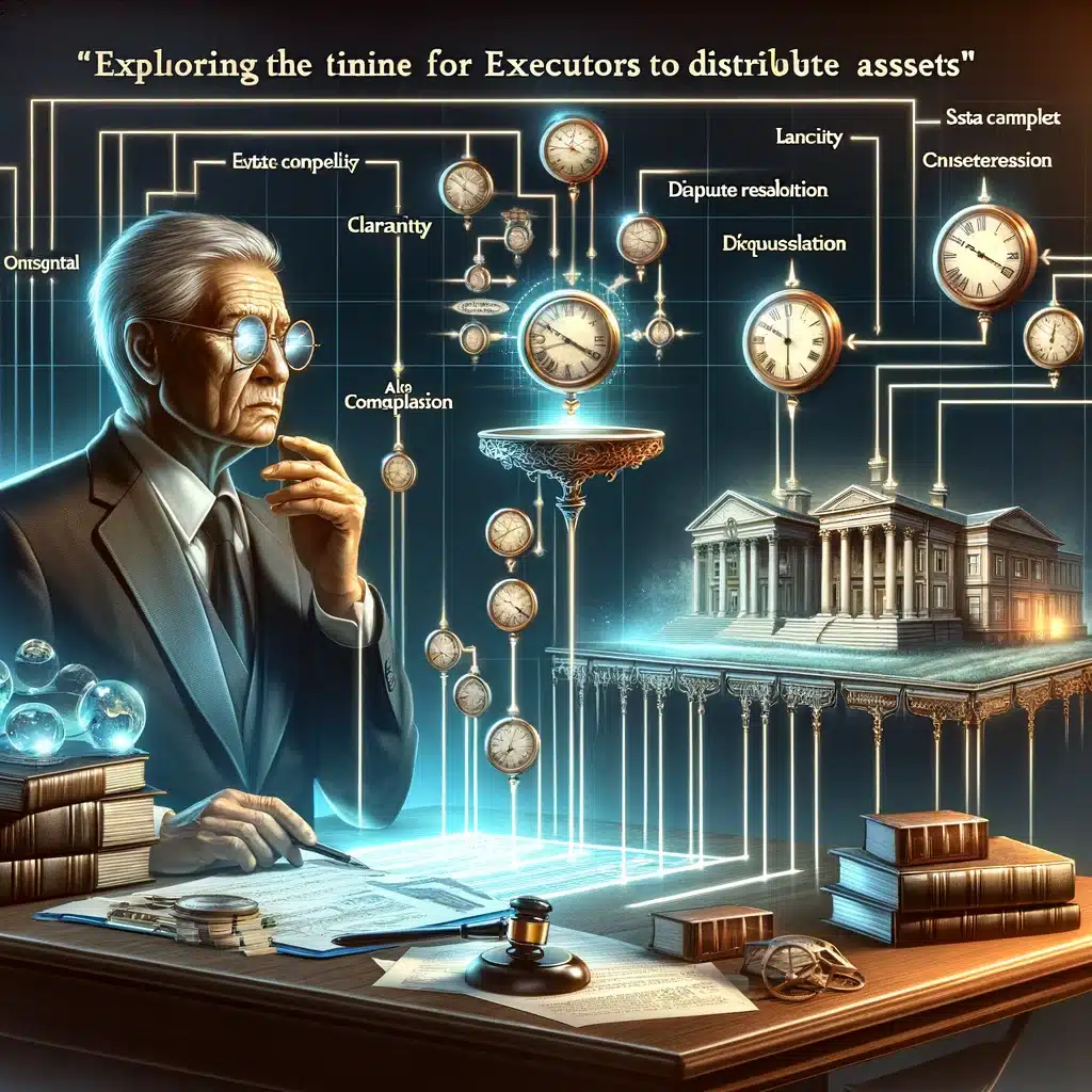 Exploring the Timeline for Executors to Distribute Assets