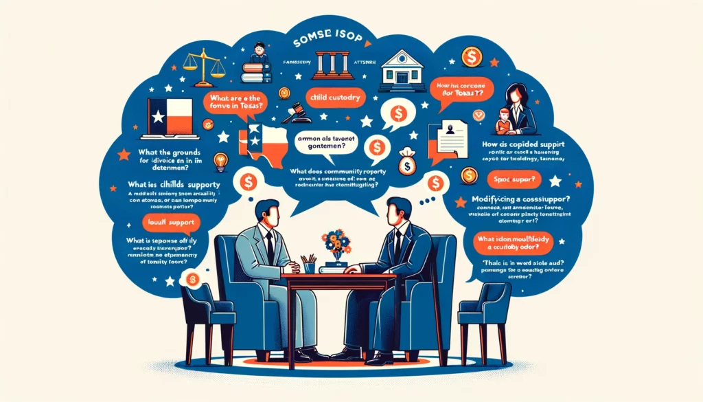 Relevant questions to ask a family law attorney in Texas