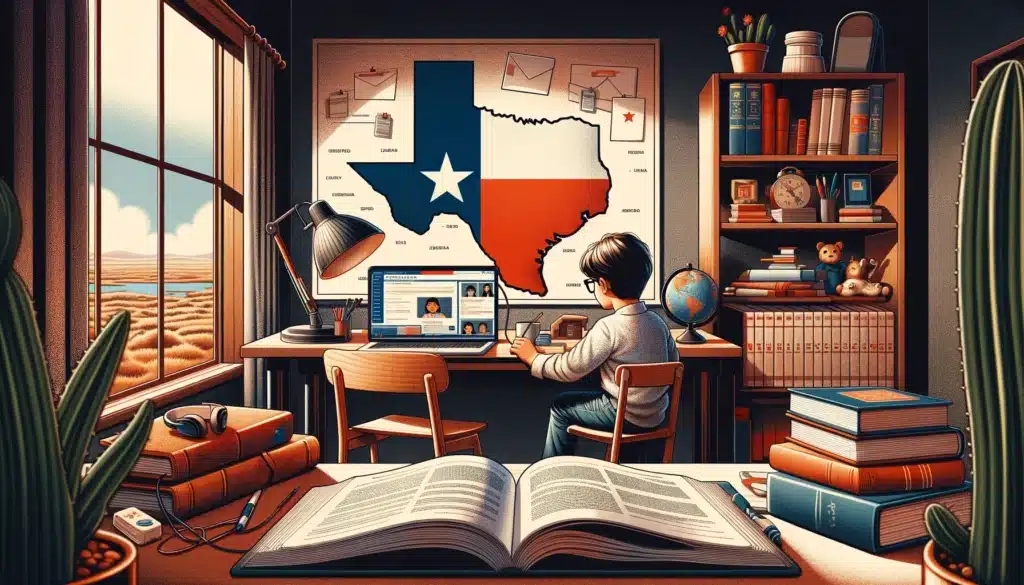 Remote education and homeschooling in Texas