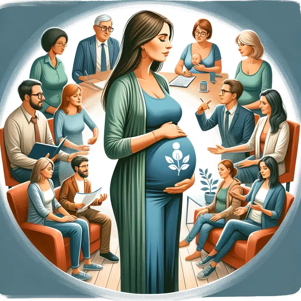 Building a Support Network for Leaving Husband While Pregnant