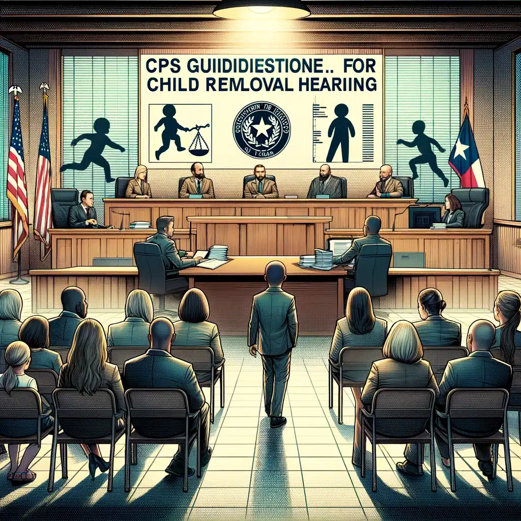 CPS Guidelines for Child Removal in Texas Evidence and Court Procedures