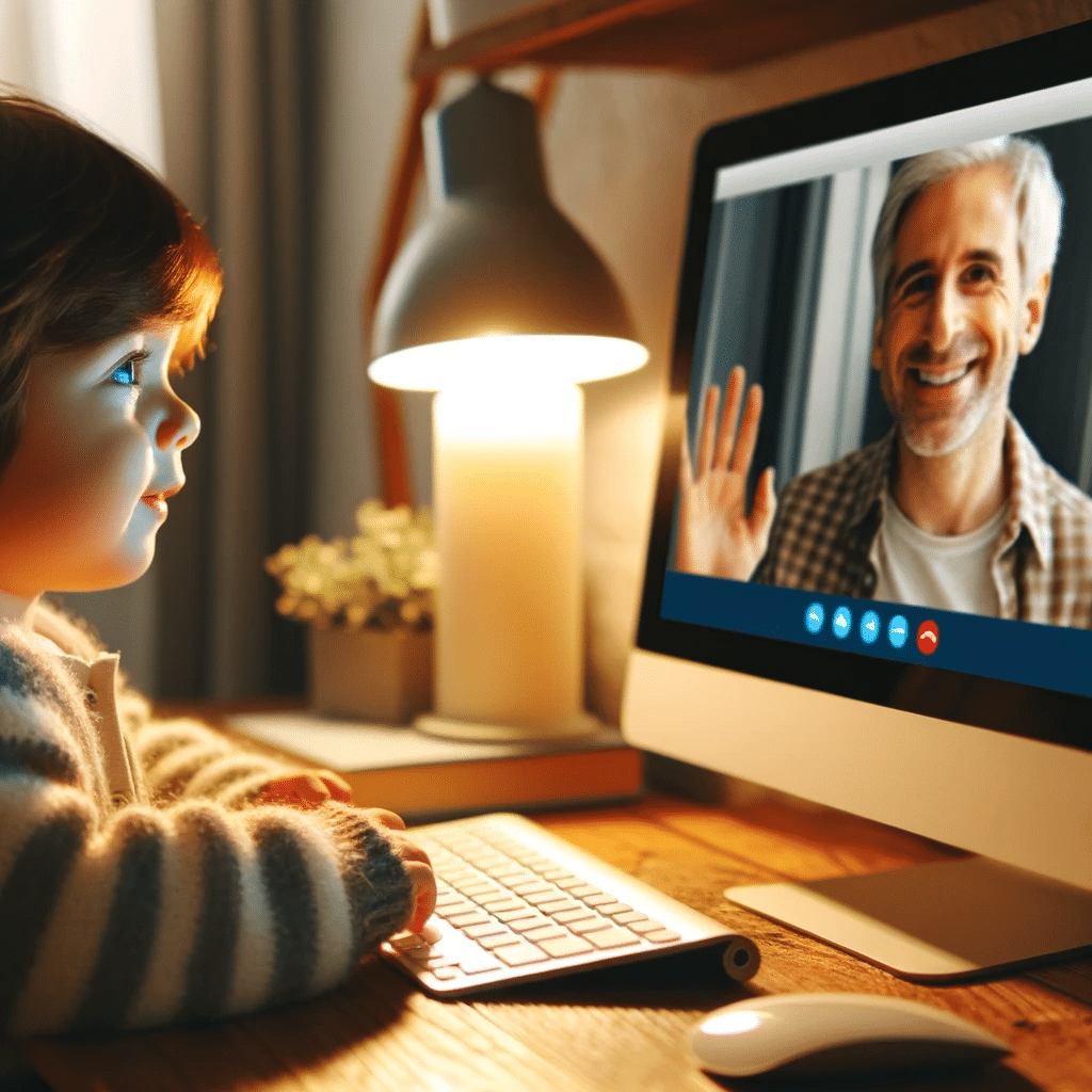 Take Advantage of Technology for Divorced Parent Visitation