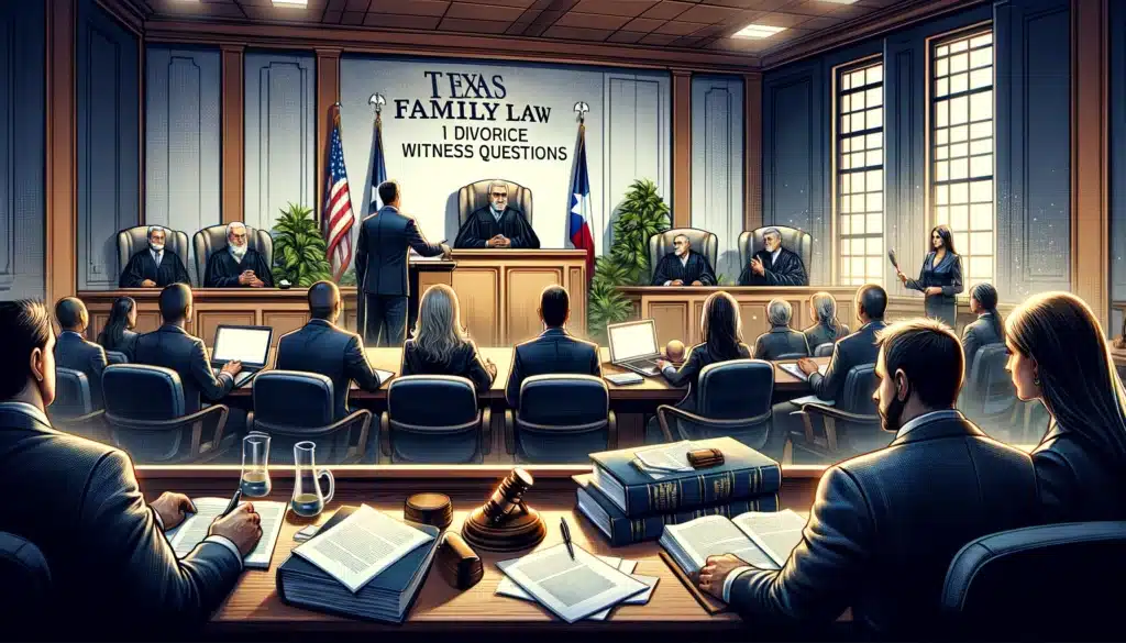 Divorce Witness Questions Navigating Challenges in Texas Family Law Trials