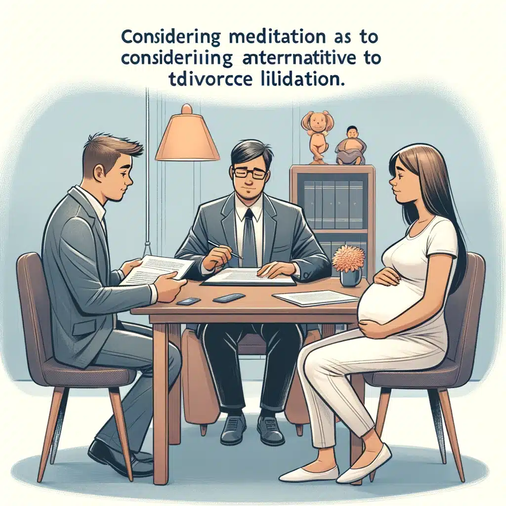 Exploring Mediation in Divorce During Pregnancy Leaving Husband While Pregnant