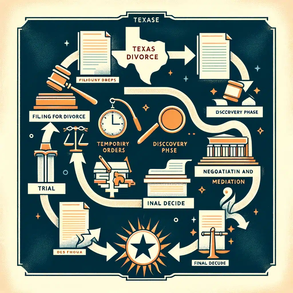 Understanding the divorce process in Texas is crucial f