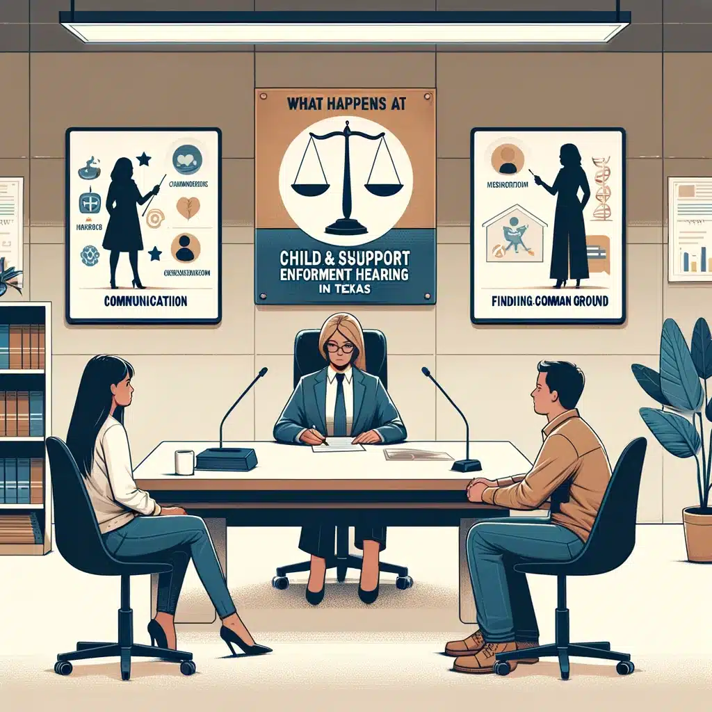 what-happens-at-a-child-support-enforcement-hearing-in-texas
