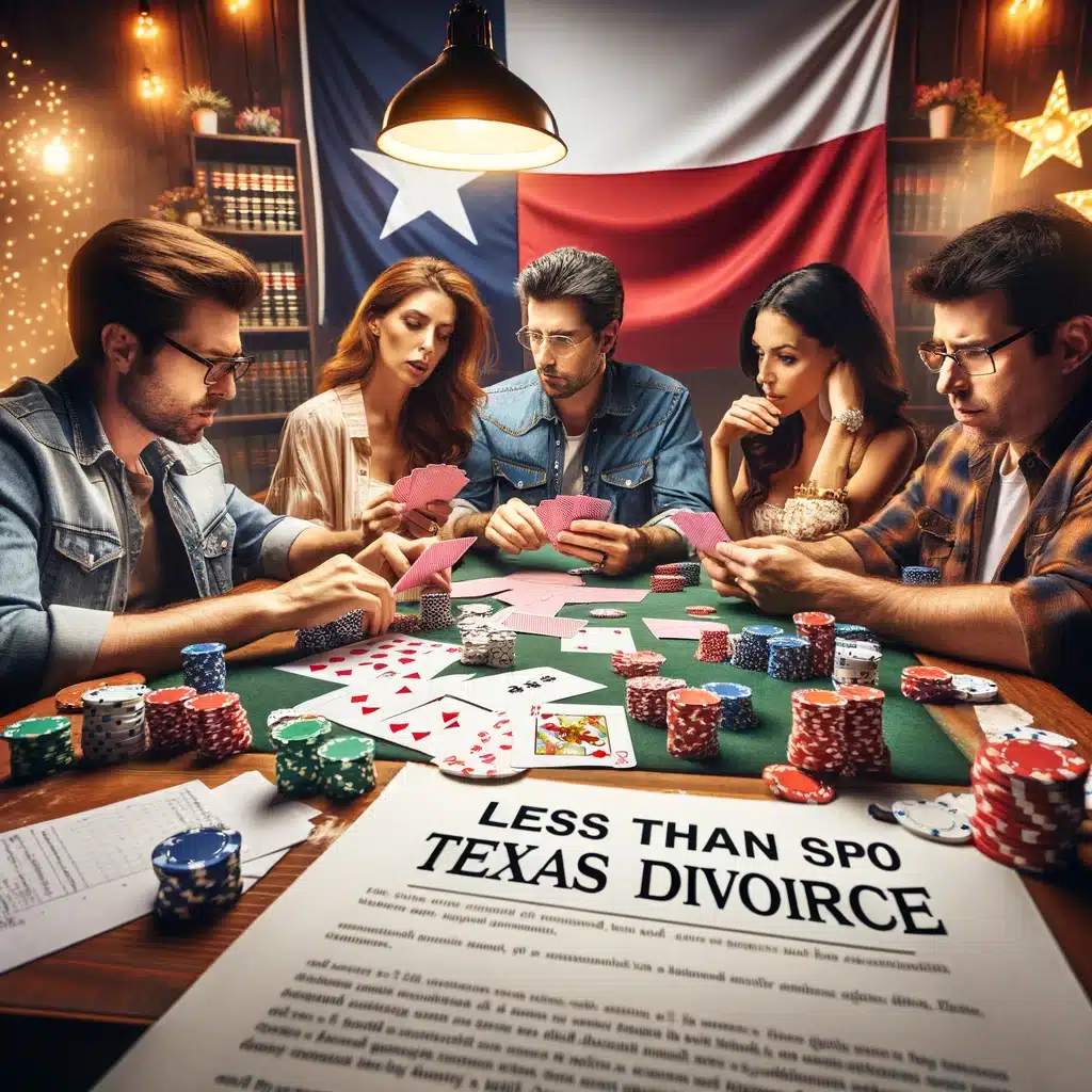 When can a parent be awarded less than a Standard Possession Order in a Texas divorce?