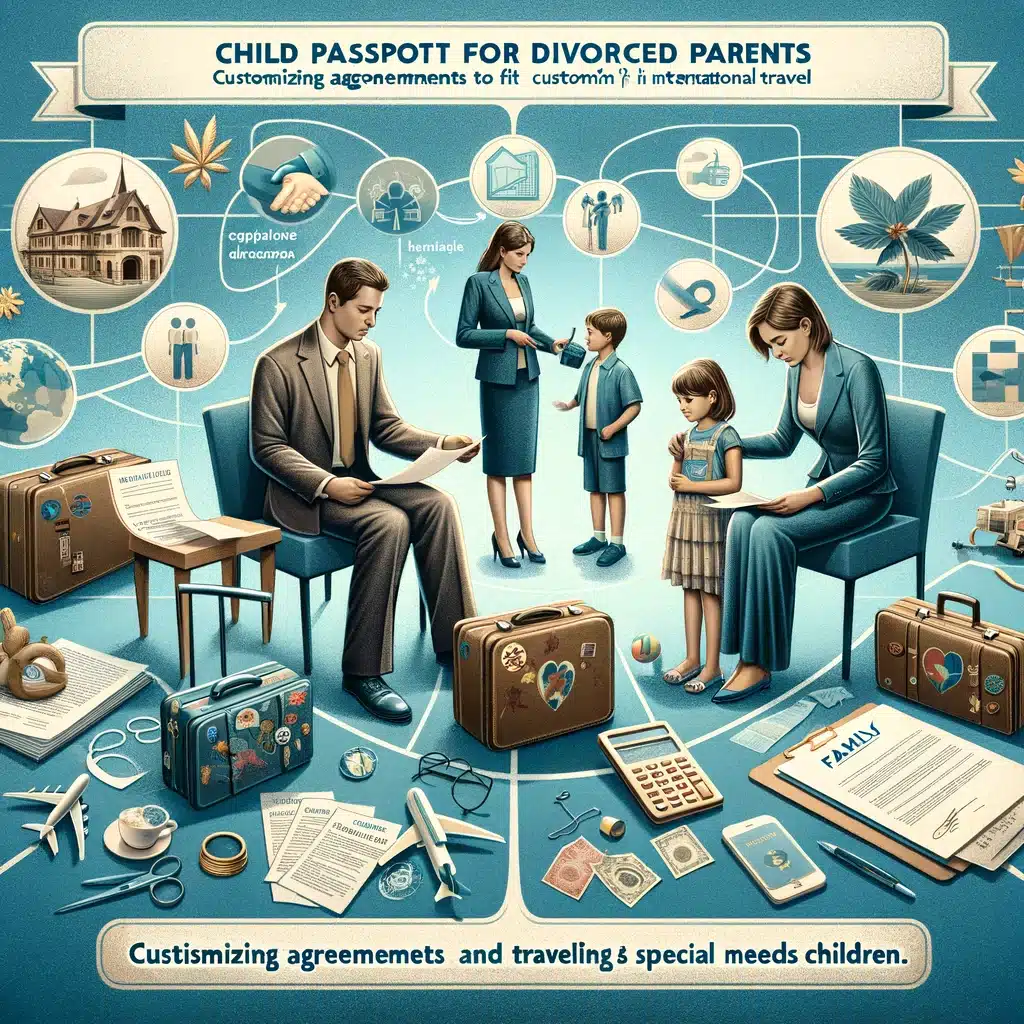 Child Passport for Divorced Parents: Customizing Agreements and Traveling with Special Needs Children