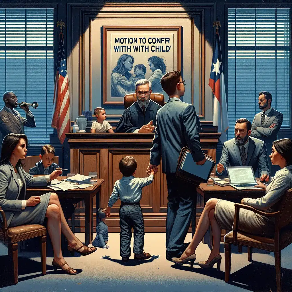 Navigating High-Conflict Divorce Cases in Texas with Motion to Confer with Child