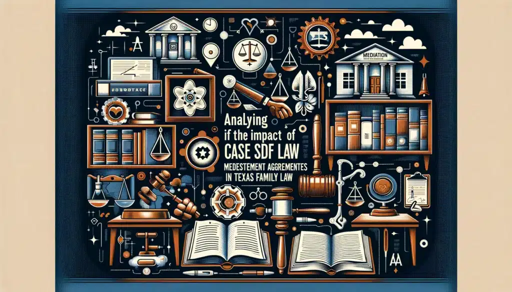 Analyzing the Impact of Case Law on Mediated Settlement Agreements in Texas Family Law
