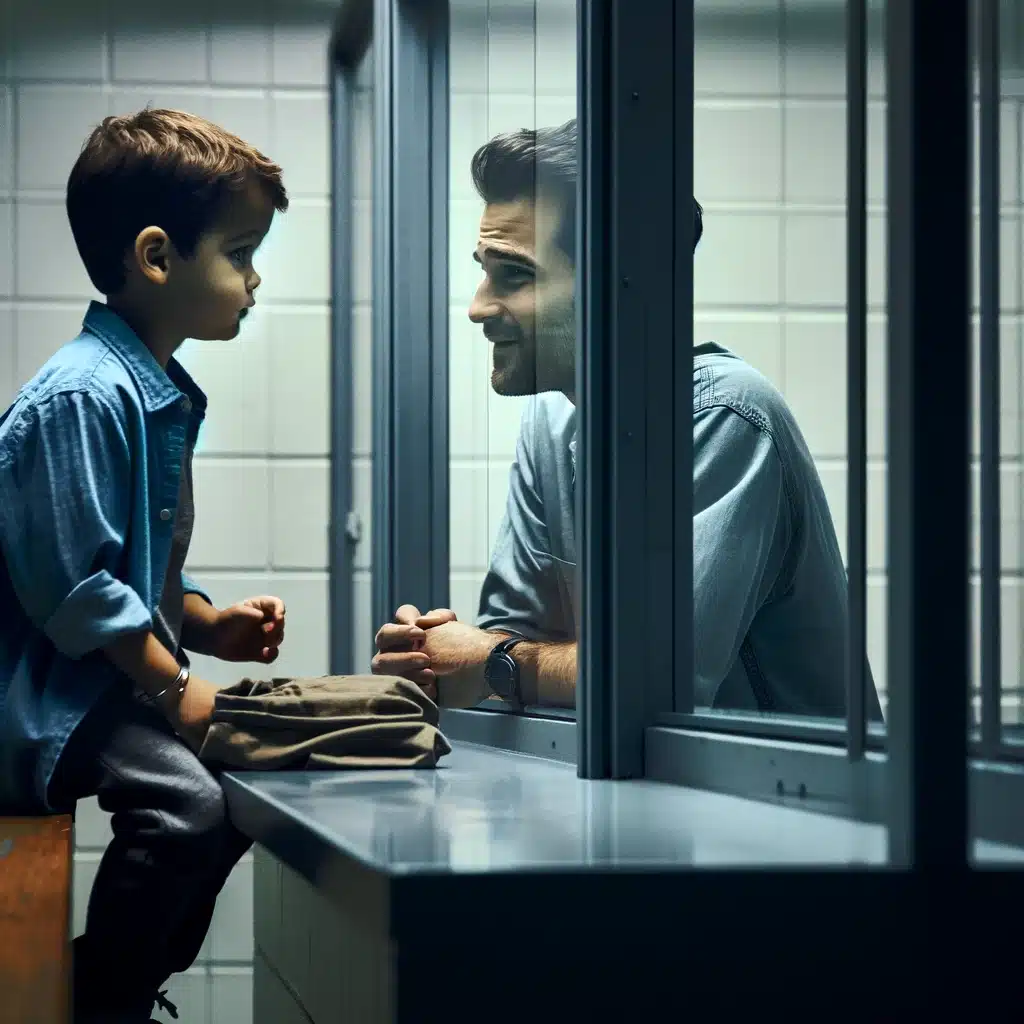 Should a Child Visit His Father in Jail? Pros and Cons