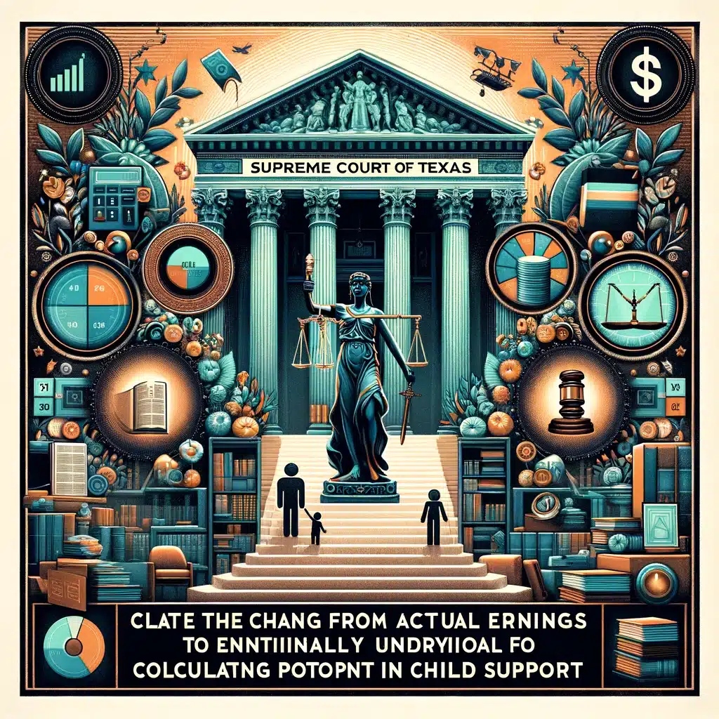 The Landmark Decision in ILIFF v. ILIFF Shaping in Texas Quitting Job to Avoid Child Support