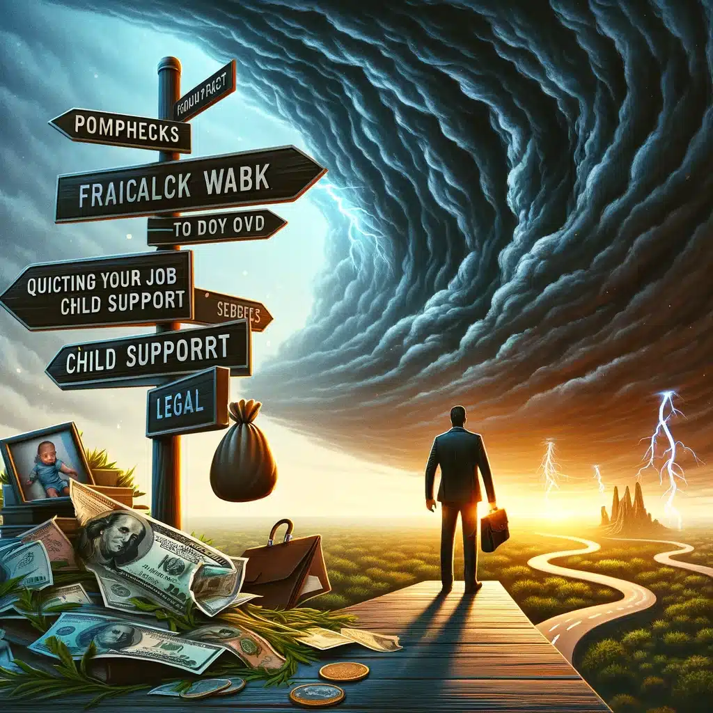 The Risks of Quitting your Job to Avoid Child Support