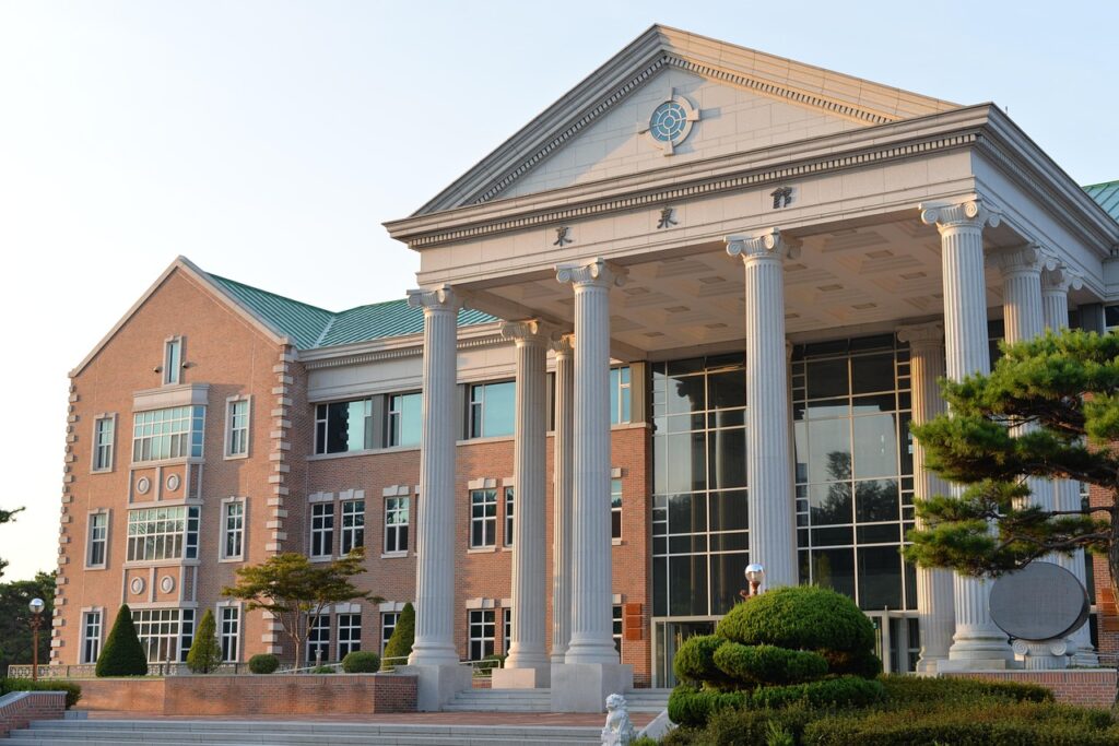 School facade