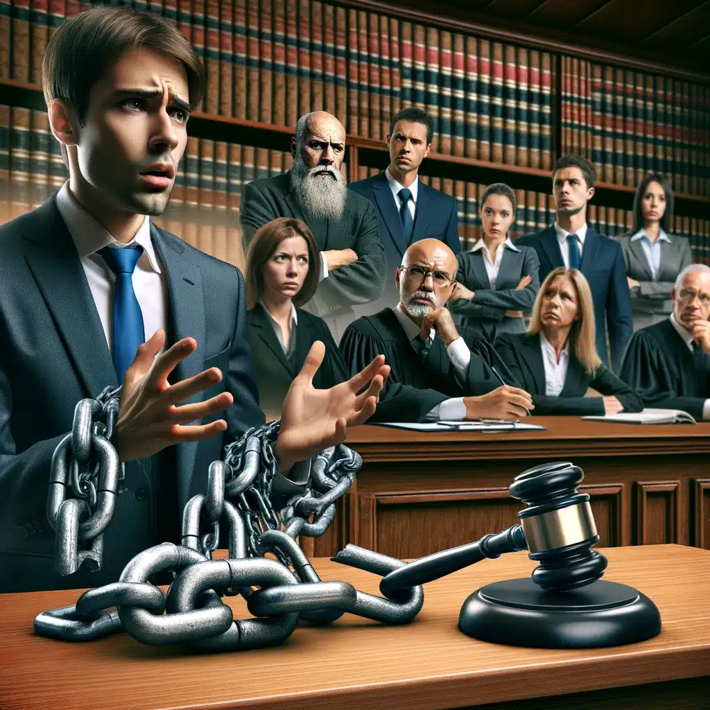 what happens if the chain of custody is broken