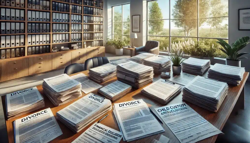 Key Documents in the Divorce Process