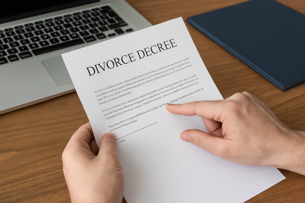 How to Access Divorce Records in Texas