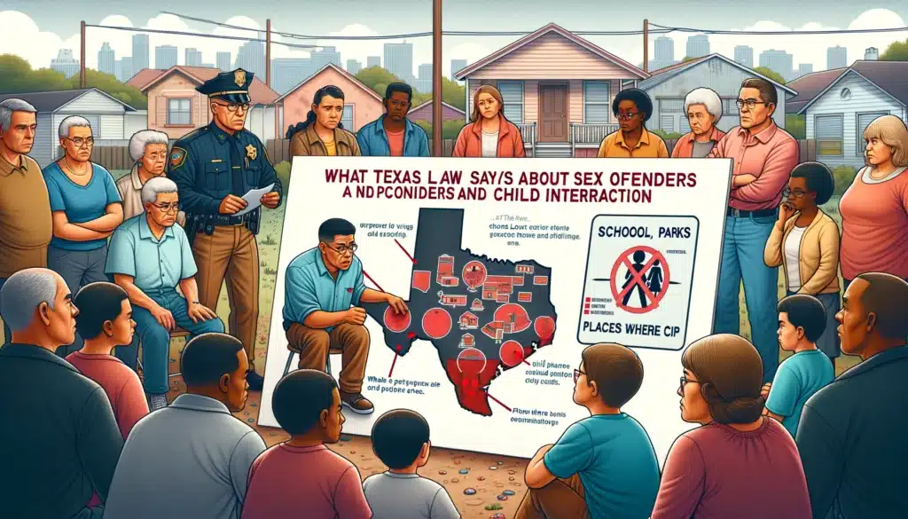 What Texas Law Says About Sex Offenders and Child Interaction