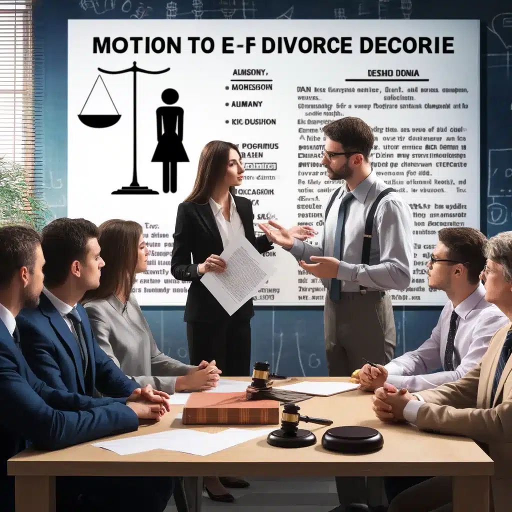 How to File a Motion to Enforce a Divorce Decree in Texas