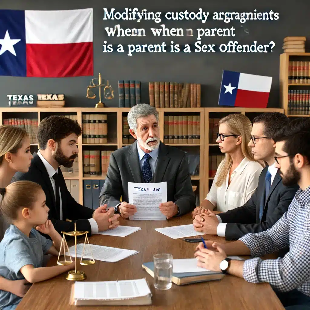 Modifying Custody Arrangements When a Parent Is a Sex Offender